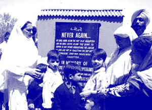 Three years after the APDP foundation stone was stolen, children of the disappeared insist in building the monument for their loved ones.